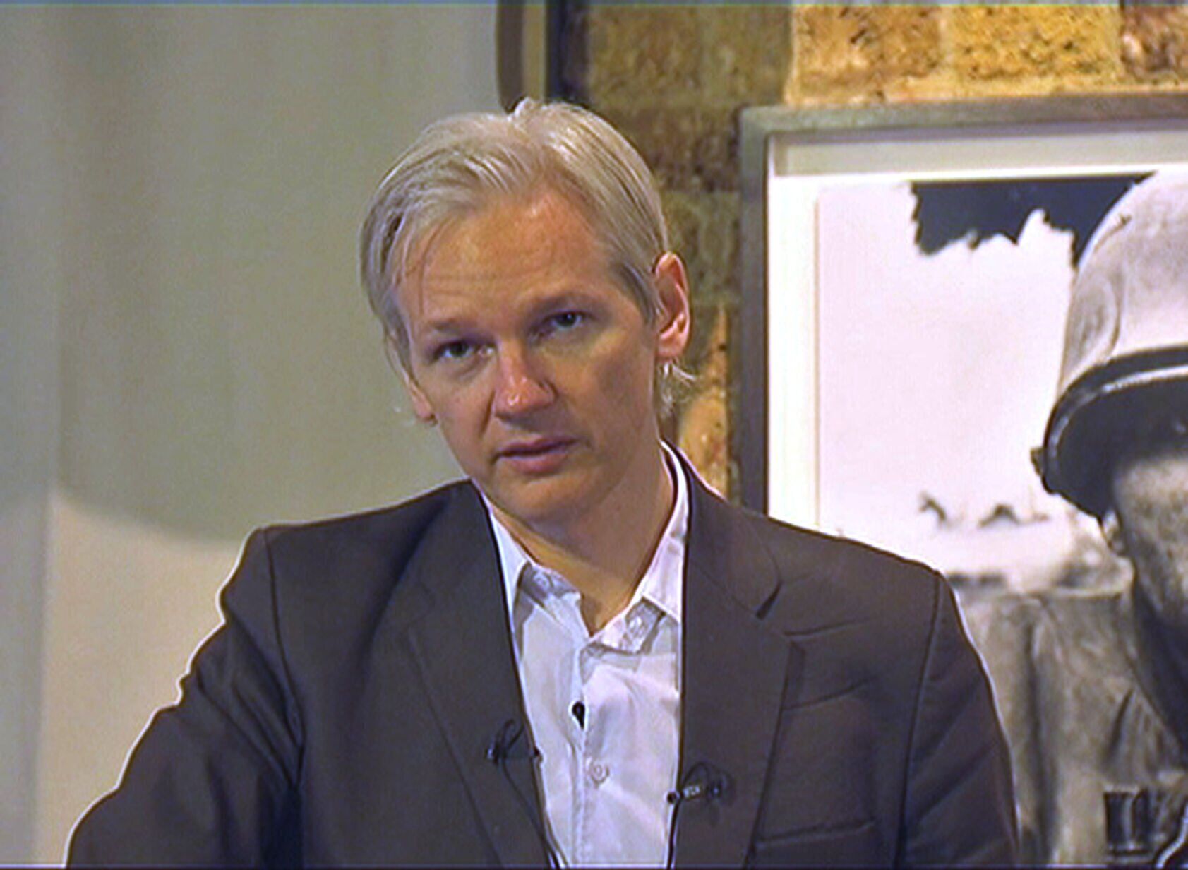 2012: Julian Assange